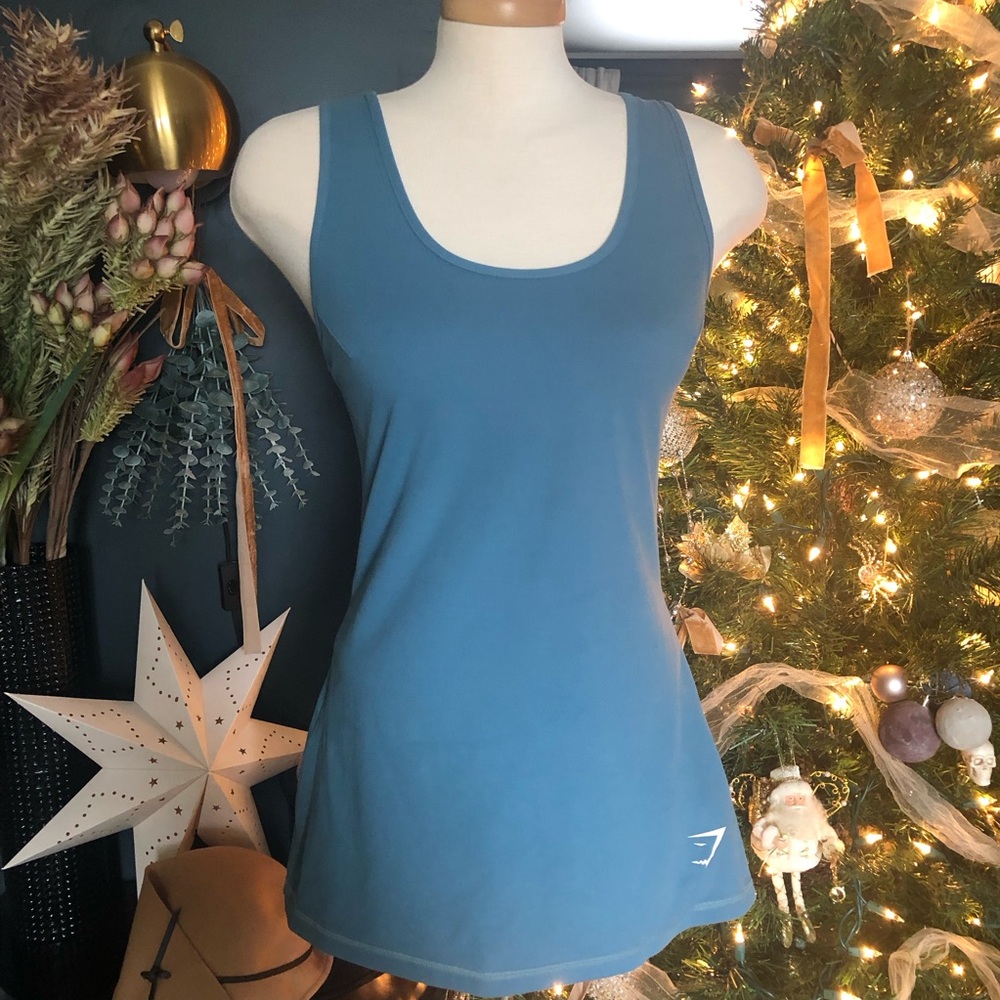 Gymshark Teal Tank Top